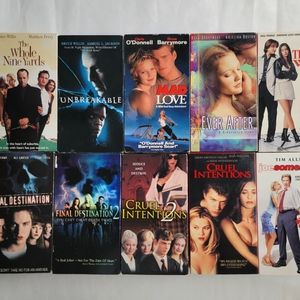 10 Classic VHS Tapes